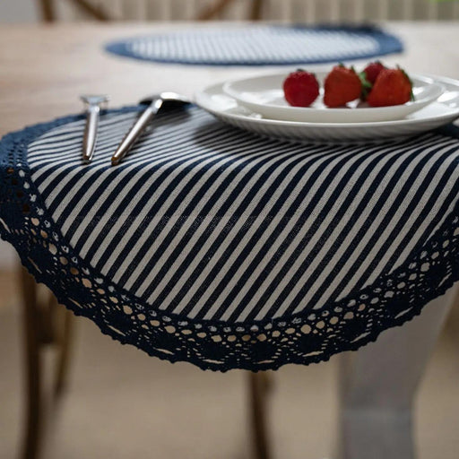 Elegant geometric lace placemats - MRSLM