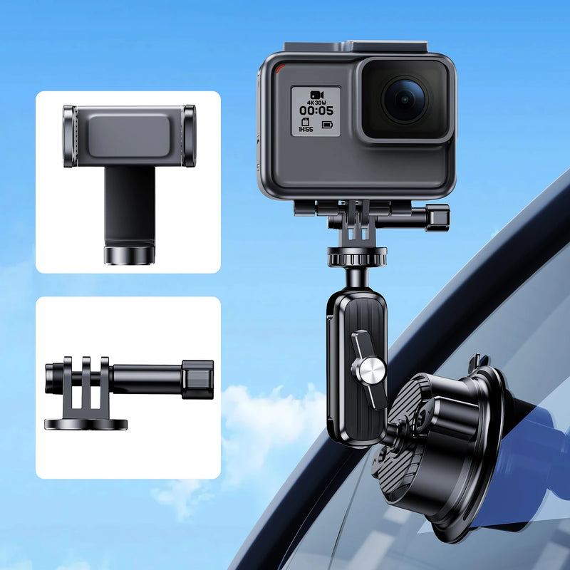 2-in-1 car phone and sports camera holder, view 7 - MRSLM