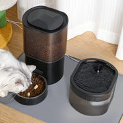 Smart WiFi automatic cat feeder and water dispenser - MRSLM