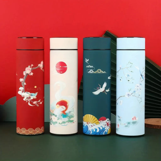retro smart thermal water bottle - MRSLM
