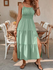 strapless layered slim-fit dress, view 9 - MRSLM