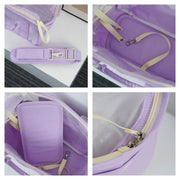 portable pet travel bag with shoulder strap, view 6 - MRSLM