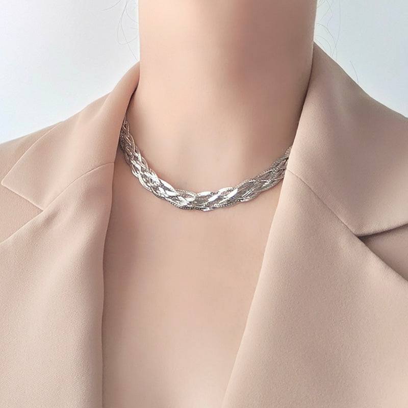 collarbone sweater chain, view 7 - MRSLM