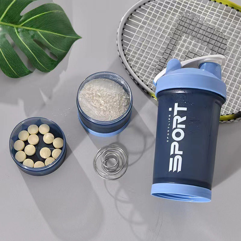 plastic protein shaker bottle, view 7 - MRSLM