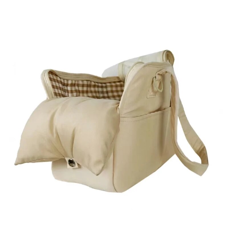 portable dog carrier shoulder bag, view 2 - MRSLM
