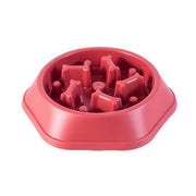 slow feeder dog bowl, view 4 - MRSLM