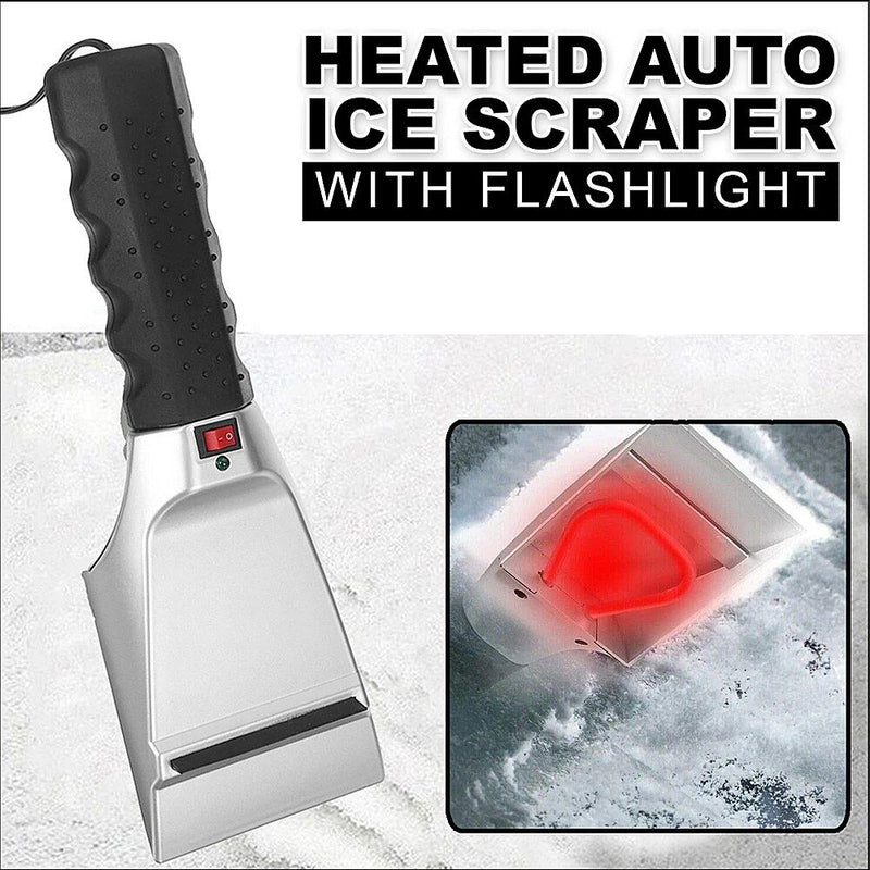 12v electric heated ice scraper, view 4 - MRSLM