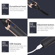 usb rechargeable heated eyelash curler, view 11 - MRSLM