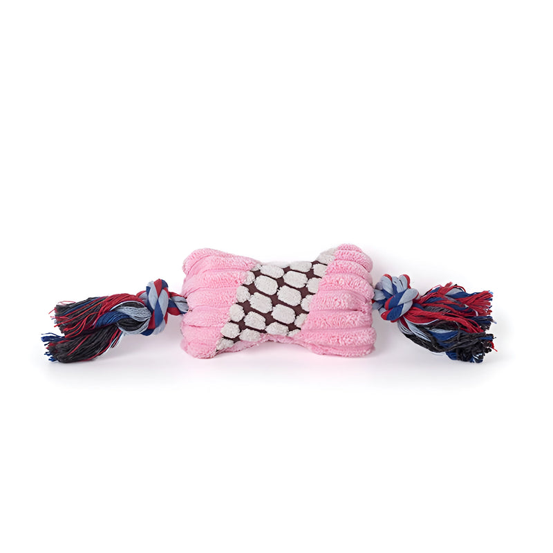cotton rope dog toy, view 4 - MRSLM
