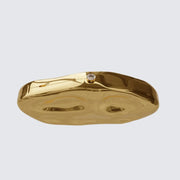 Shimmering shell acrylic clutch, view 11 - MRSLM