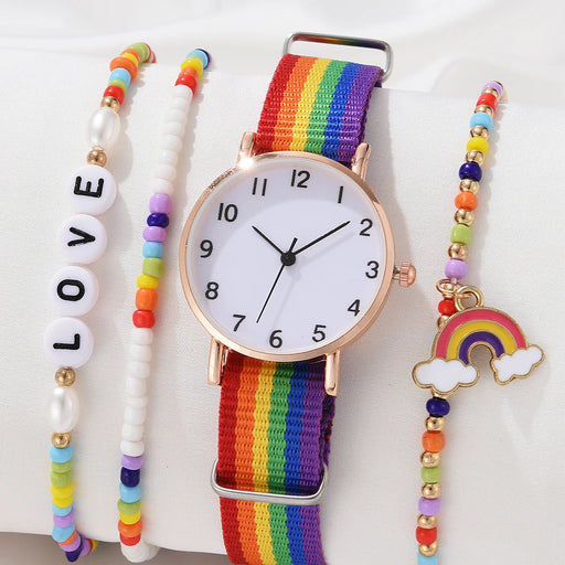 rainbow quartz women's wristwatch - MRSLM