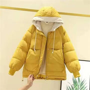 Women's short padded winter jacket, view 7 - MRSLM