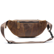 Men's leather belt bag, view 2 - MRSLM