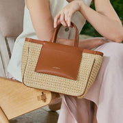 woven beach tote - MRSLM
