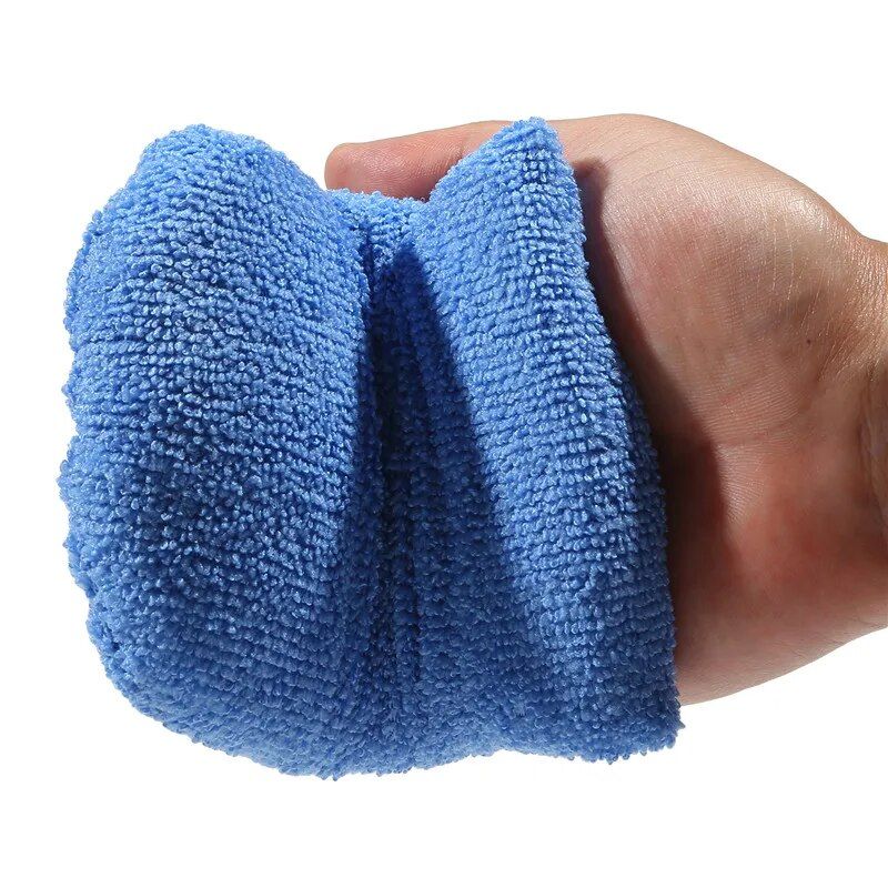 Microfiber car wax applicator pads, view 8 - MRSLM