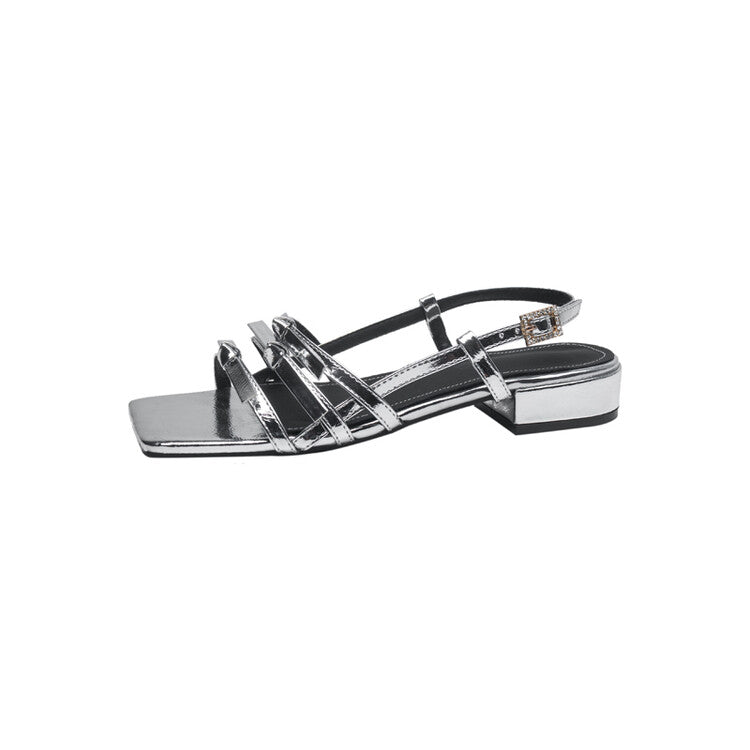 gladiator sandals low heel, view 2 - MRSLM