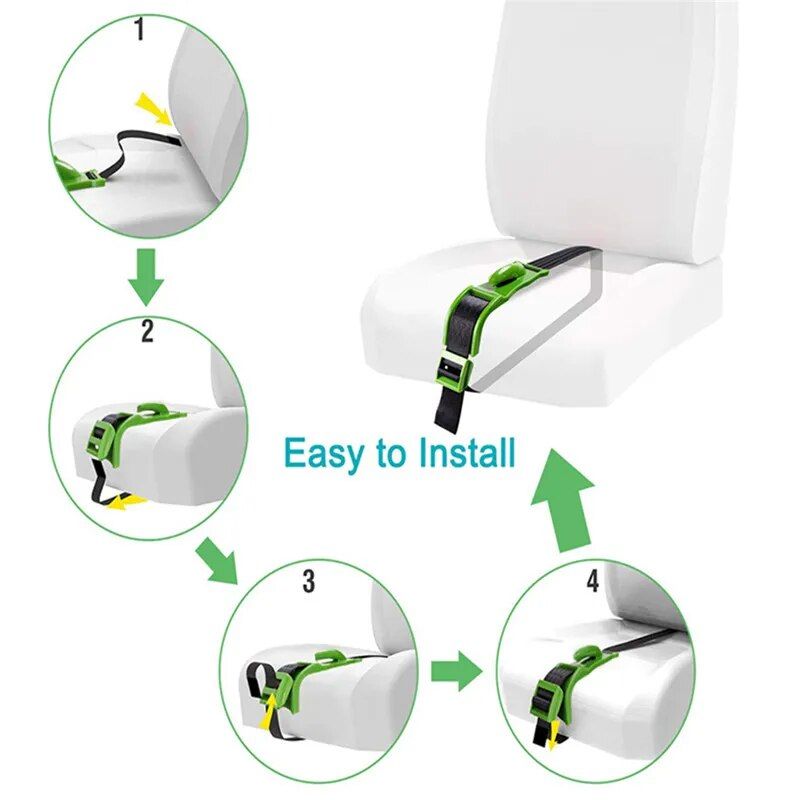 Maternity comfort car seat belt adjuster, view 9 - MRSLM