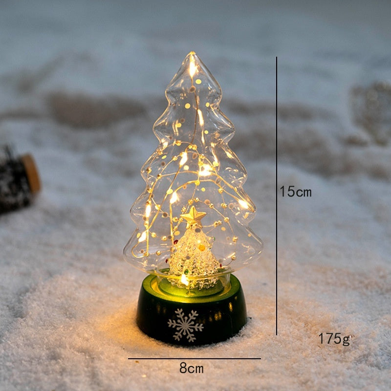 Christmas light-up window and tabletop decoration, view 4 - MRSLM