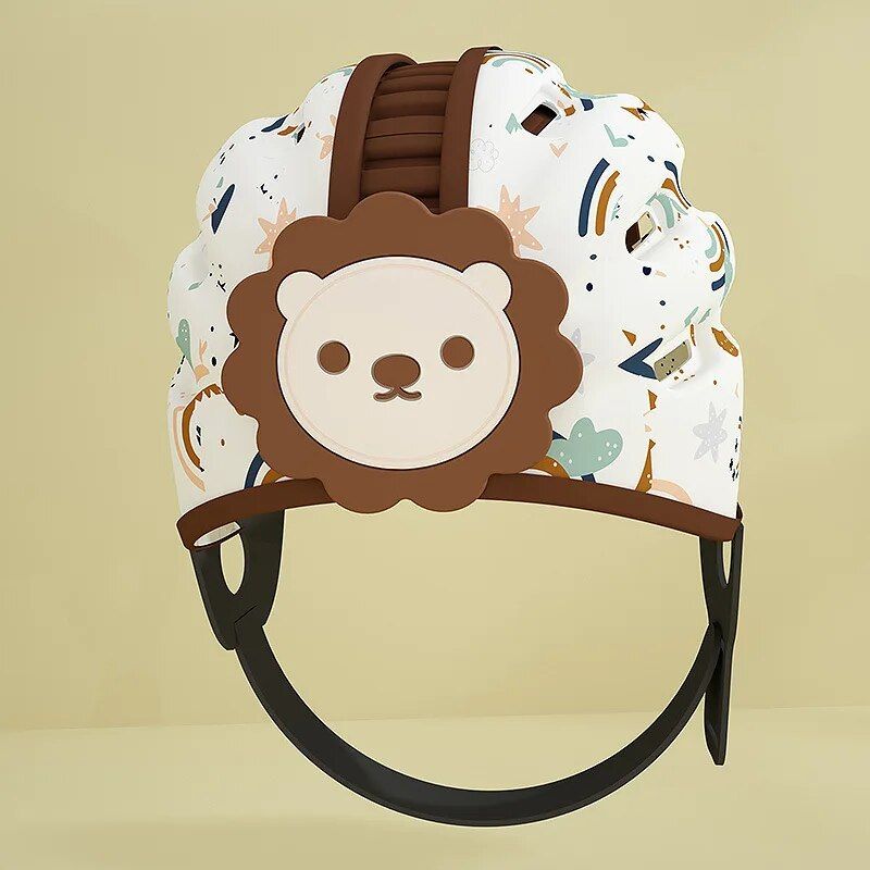 Toddler cartoon animal bumper cap, view 5 - MRSLM