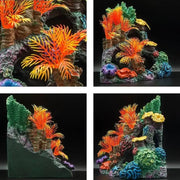 artificial coral reef aquarium decorations, view 8 - MRSLM