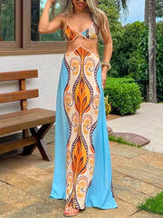 backless bandeau midi dress, view 6 - MRSLM