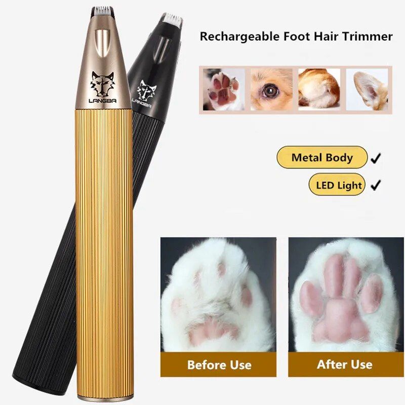 pet foot hair trimmer, view 4 - MRSLM