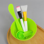 7-piece facial mask bowl and brush set, view 3 - MRSLM