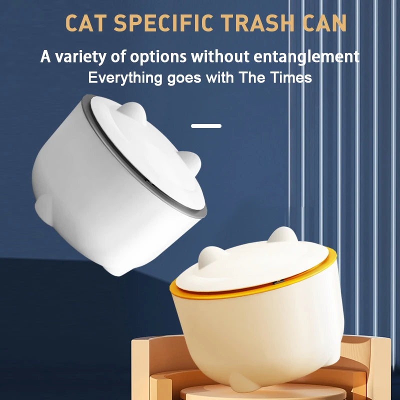 odor-proof cat litter disposal bin, view 7 - MRSLM