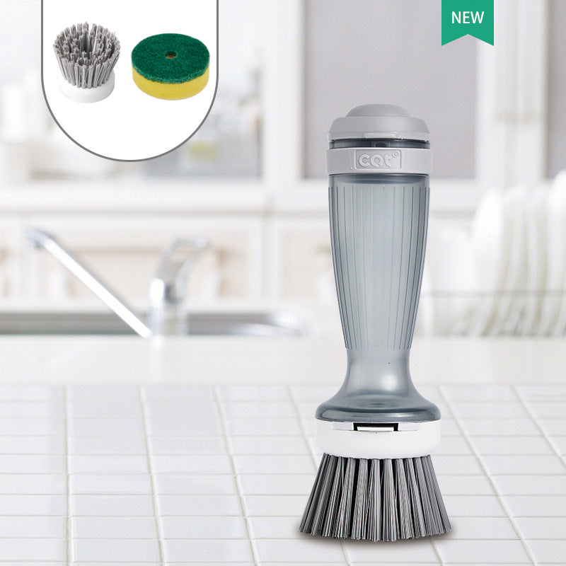 Dish brush with soap dispenser, view 9 - MRSLM