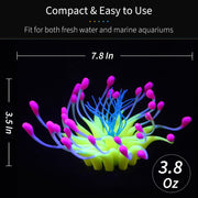 glowing coral aquarium decoration, view 8 - MRSLM