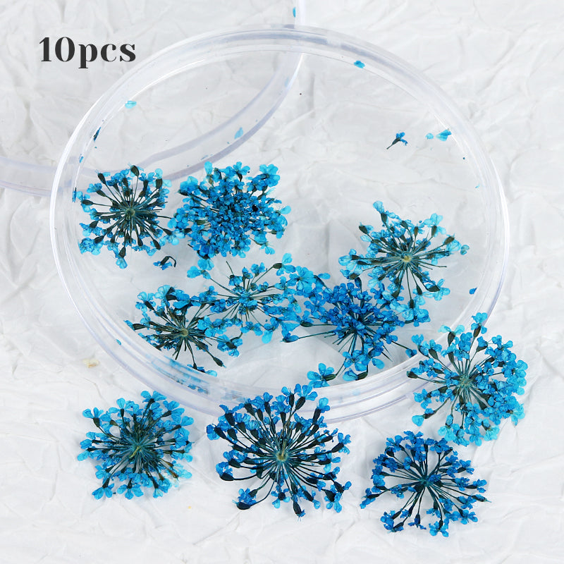 3d dried flower nail art decorations, view 12 - MRSLM