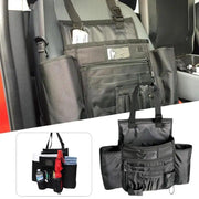 front seat car organizer with multi-pocket storage, view 3 - MRSLM
