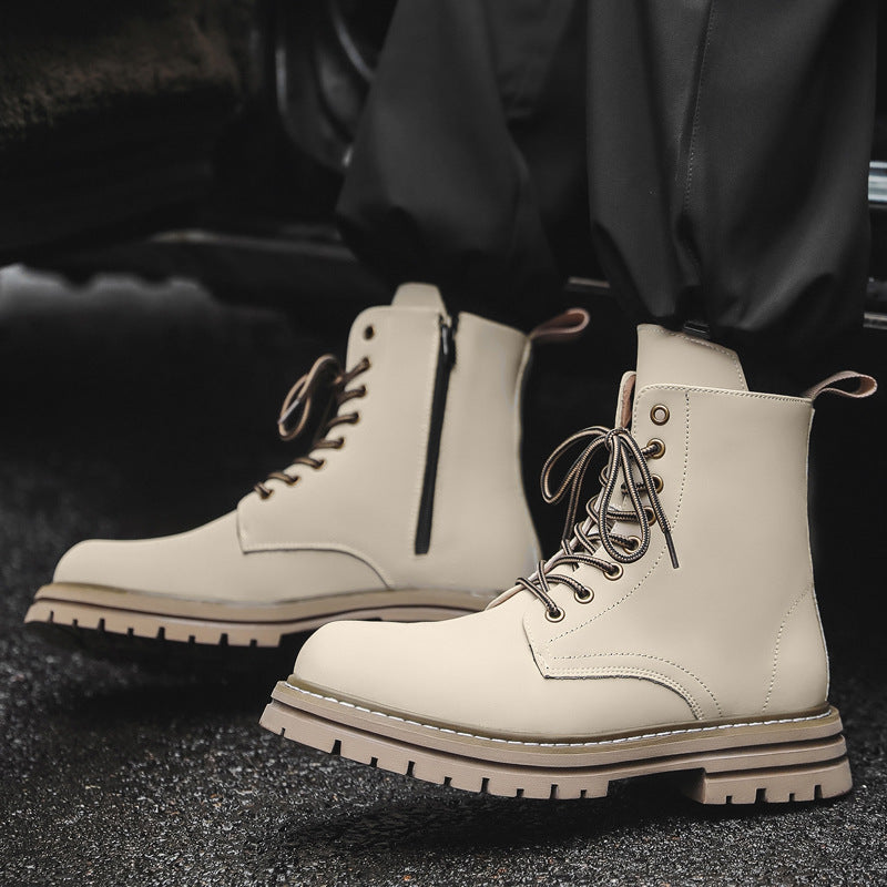 handmade vintage british men ankle boots, view 6 - MRSLM