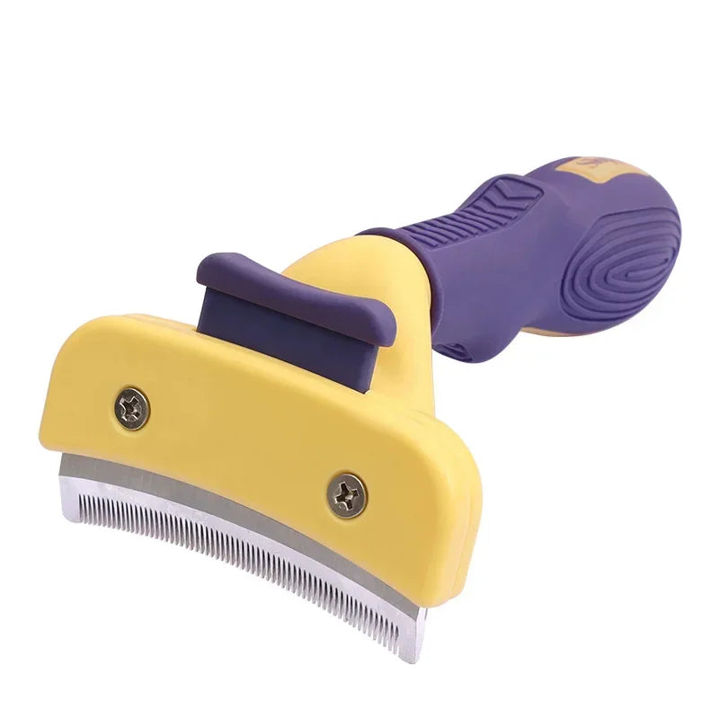 pet hair remover comb, view 2 - MRSLM