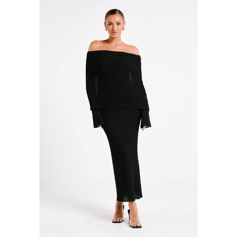 strapless hollow out maxi dress, view 15 - MRSLM