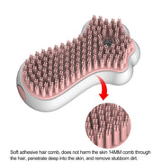 pet bath and massage brush, view 5 - MRSLM