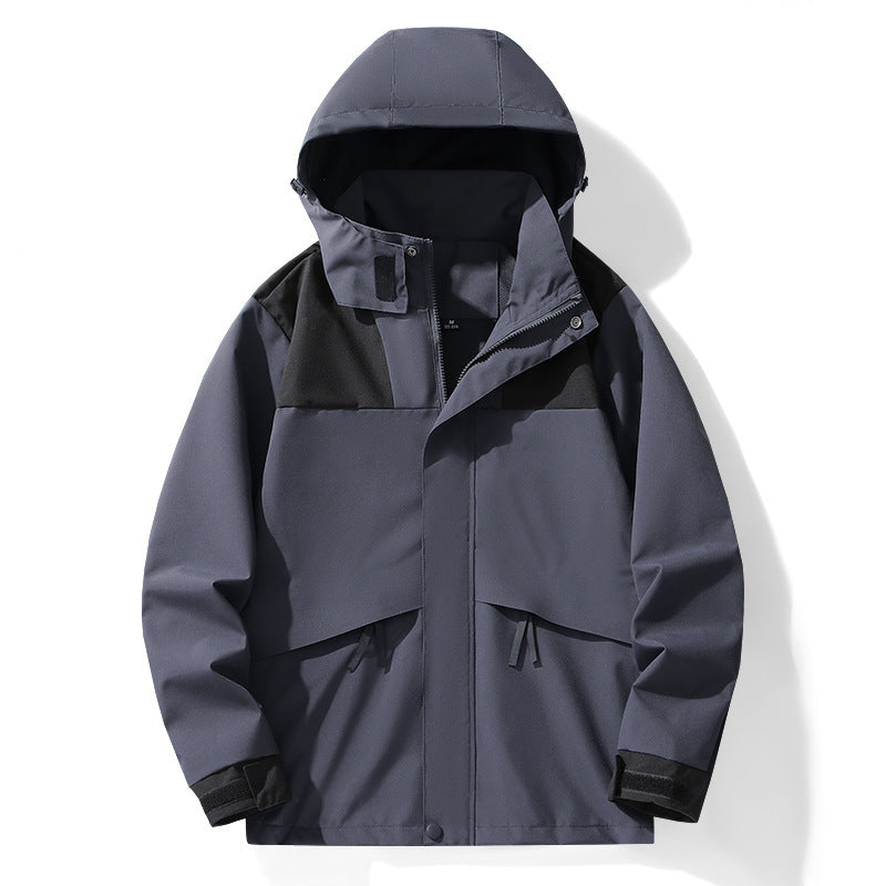 hooded waterproof outdoor jacket, view 14 - MRSLM