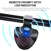electronic fishing bite alarm, view 3 - MRSLM