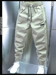 Summer thin slim fit casual pants, view 3 - MRSLM
