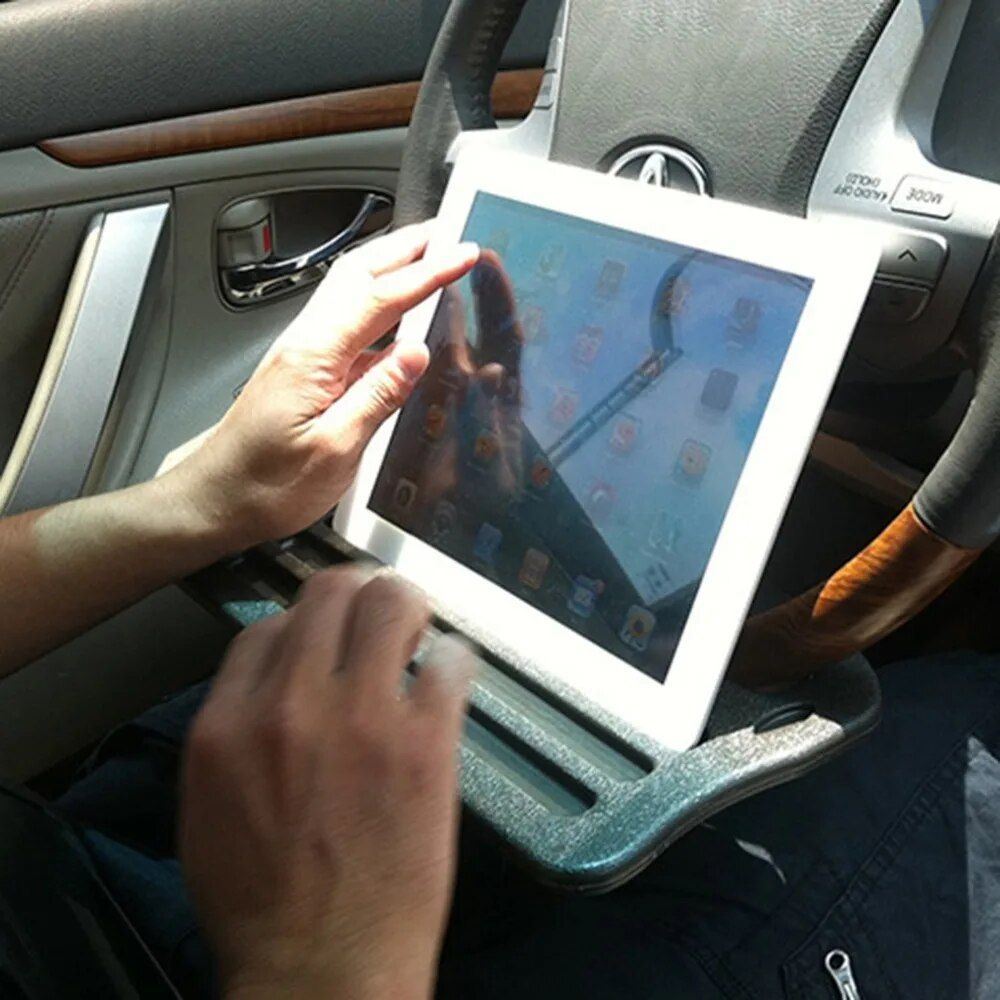 Portable Steering Wheel Laptop & Tablet Desk