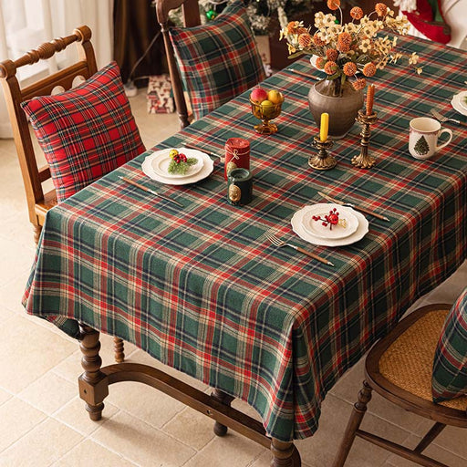 Christmas plaid tablecloth - MRSLM