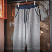 women's contrast drawstring sweatpants, view 7 - MRSLM