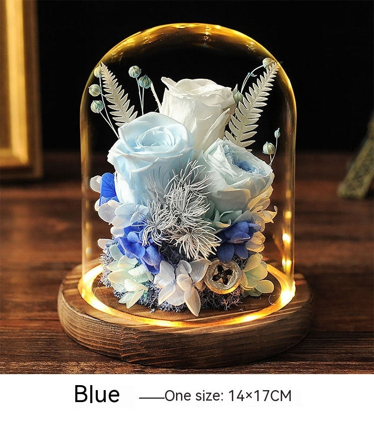 eternal rose under glass cover, view 10 - MRSLM