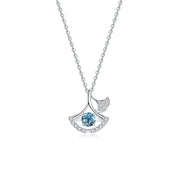 women's S925 silver topaz necklace, view 6 - MRSLM