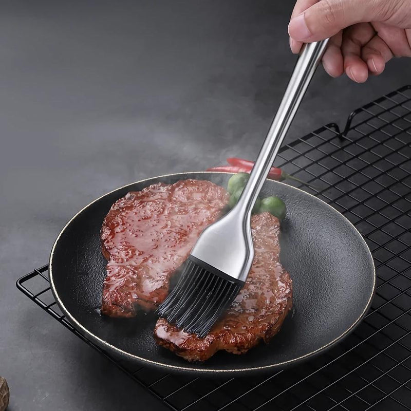 stainless steel silicone oil brush, view 5 - MRSLM