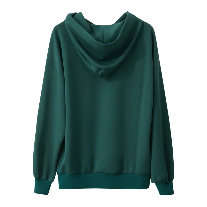 casual hooded sweatshirt, view 6 - MRSLM