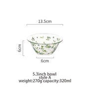 transparent glass salad fruit bowl, view 10 - MRSLM