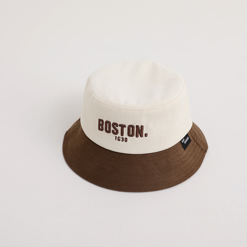 kids wide brim bucket hat, view 2 - MRSLM
