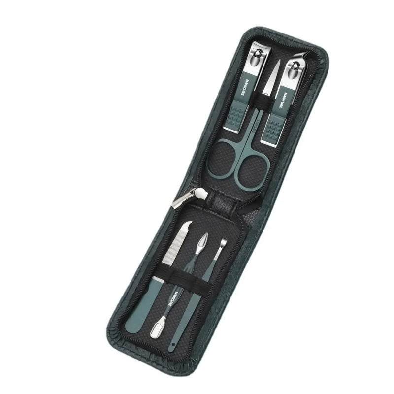 6-piece stainless steel nail clippers set, view 5 - MRSLM