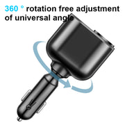 66W QC3.0 dual USB car charger LED display, view 9 - MRSLM